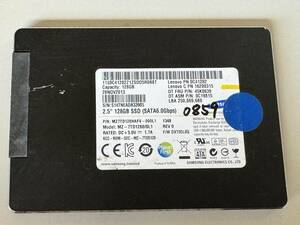 SAMSUNG SSD 128GB【動作確認済み】0859　