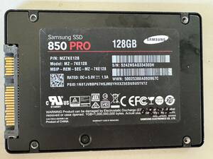 SAMSUNG SSD 128GB【動作確認済み】0854　