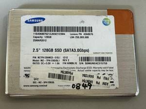 SAMSUNG SSD 128GB【動作確認済み】0849　