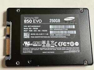 SAMSUNG【動作確認済み】SSD 250GB 0929
