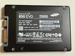 SAMSUNG【動作確認済み】SSD 250GB 0927