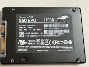 SAMSUNG【動作確認済み】SSD 250GB 0919