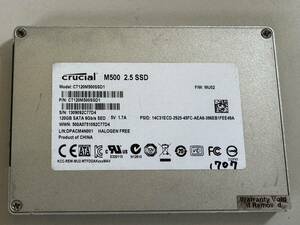 CRUCIAL SSD 120GB[ operation verification ending ]1707