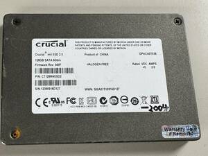 CRUCIAL SSD 128GB【動作確認済み】2004　　