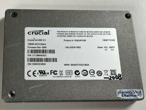CRUCIAL SSD 128GB【動作確認済み】2008