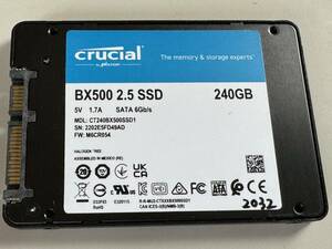 CRUCIAL SSD 240GB【動作確認済み】2032　