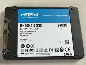 CRUCIAL SSD 240GB【動作確認済み】2034