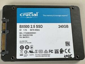 CRUCIAL SSD 240GB[ operation verification ending ]2035