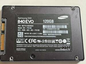 SAMSUNG SSD 120GB【動作確認済み】2211