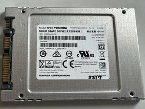 TOSHIBA SSD 128GB【動作確認済み】2217　