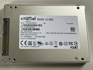 Crucial【動作確認済み】SSD 250GB 2301