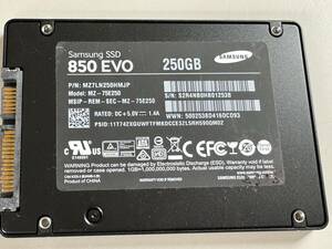 Samsung【動作確認済み】SSD 250GB 2305