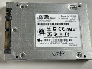TOSHIBA SSD 256GB【動作確認済み】2543　