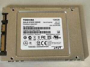 TOSHIBA SSD 128GB[ operation verification ending ]2959