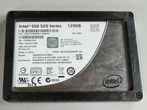 INTEL SSD 120GB[ operation verification ending ]3113