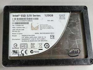 INTEL SSD 120GB【動作確認済み】3116　