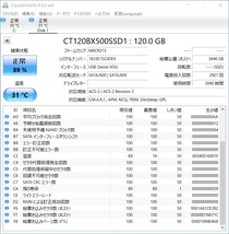 CRUCIAL SSD 120GB【動作確認済み】1702_画像3