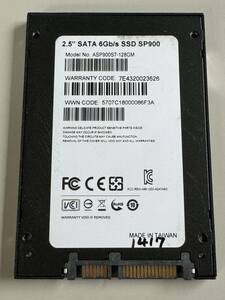 ADATA SSD 128GB【動作確認済み】1417　