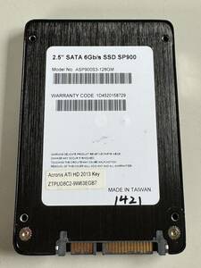 ADATA SSD 128GB【動作確認済み】1421　