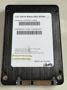 ADATA SSD 128GB【動作確認済み】1604