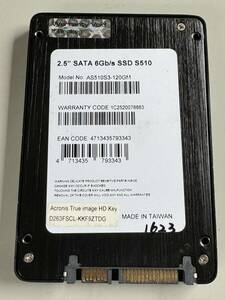 ADATA SSD 120GB[ operation verification ending ]1623