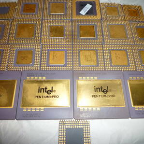 金 再生 ゴールド Intel PENTIUM PRO等 768g 合計23個 錬金 都市鉱山 現品の画像1