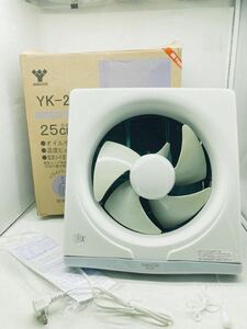  exhaust fan YAMAZEN *2020 year made feather diameter 25cm general kitchen for exhaust fan yamazenYK-25 owner manual equipped power cord left right installation possible secondhand goods present condition goods 