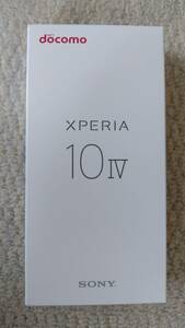 【新品】Xperia 10 IV(ブラック) SO-52C ドコモ SIMフリー 本体/白ロム【一括支払済】