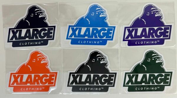 xlarge エクストララージ ステッカー　OG 6枚