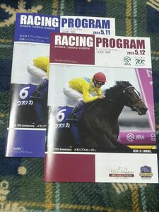 ２枚　JRA 2024年　ヴィクトリアマイル　土日カラーレープロ　 レーシングプログラム