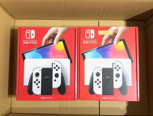 Nintendo Switch 有機ELモデル ホワイト ２台 新品