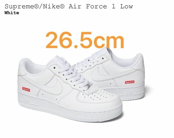 Supreme Nike Air Force 1 Low White 26.5cm