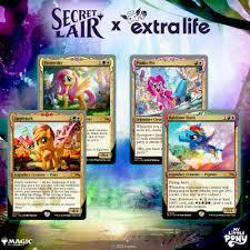 ★☆宅急便コンパクト送料無料！MTG Secret Lair Ponies: The Galloping 2 | Extra Life 2023 Foil Edition 新品未開封 SLD☆★