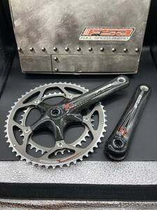 FSA SLK Carbon Chainset ISIS 170mm 39.53 Carbon Black ISIS + ISIS BB used junk 