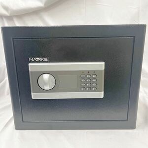 ③ unused goods!!NATRKE safe numeric keypad type electron safe 28L manual attaching accessory equipped 