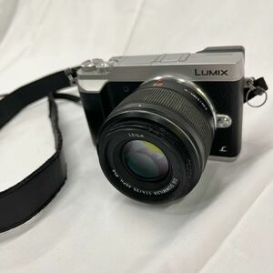 ① Panasonic беззеркальный однообъективный камера Lumix GX7MK2 корпус серебряный Leica линзы 