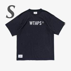 WTAPS 24SS SIGN/SS/COTTON.TSSC NAVY Tシャツ　S