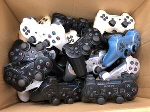 PS3/XBOX/XBOX360 controller total 30 piece set summarize genuine products operation not yet verification Junk PlayStation [z3-497/0/0]