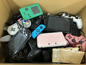  body / controller damage goods 120 size set sale Junk Famicom /PS2/PS3/ Joy navy blue /3DS LL/GB pocket /PSP other [z9-144/0/0]