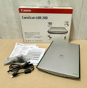 【格安美品！】かんたん操作スキャナ Canon CanoScan LIDE200