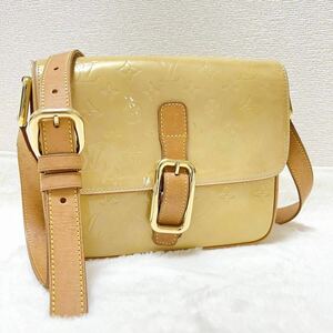 1円〜　LOUIS VUITTON ルイヴィトン ショルダーバッグ モノグラム ヴェルニ クリスティGM