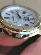 セイコー電波ソーラー腕時計 ベルト社外品 何かの式に呼ばれちゃった時用 パーティ_画像8