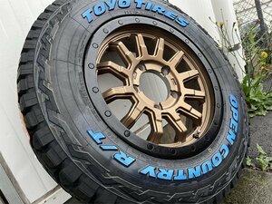 新品ワケアリ品! 無くなり次第終了 ジムニー 純正車高可 16インチ タイヤホイールセット 4本 TOYO オープンカントリー 185/85R16 JB64 JB23