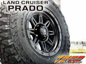 新品 プラド 120 150 エスカレード タホ 17インチタイヤホイールセット YOKOHAMA GEOLANDAR MT G003 265/65R17 265/70R17 285/70R17