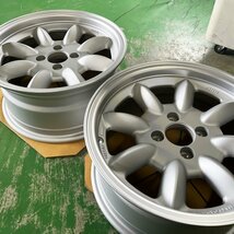 即納可!! 新品 2本セット 15×7.0J+20 PCD 100-4H 15インチ CB 73.1 ホイールのみ WR110-BR シルバー トレーラー ジェット スペア_画像7