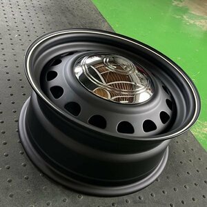 車検対応!! 新品 16x7.0J+38 PCD 139.7 6H 6穴 200系 ハイエース レジアスエース 16インチ ホイールのみ 4本セット マットブラック