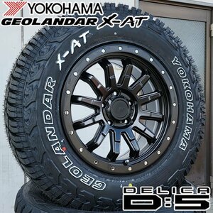 235/70R16 デリカD5 RAV4 CX-5 16インチ タイヤ ホイール 4本セット ヨコハマ ジオランダー X-AT 純正車高対応 ロックフォース YOKOHAMA