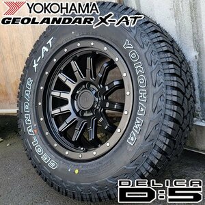 235/70R16 デリカD5 RAV4 CX-5 16インチ タイヤ ホイール 4本セット ヨコハマ ジオランダー X-AT 純正車高対応 ロックフォース YOKOHAMA