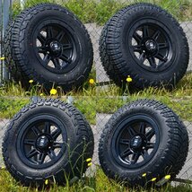 新品 ハイラックスピックアップ FJクルーザー H3 タイヤホイールセット 4本 YOKOHAMA GEOLANDAR X-AT G016 265/65R17 265/70R17 285/70R17_画像9