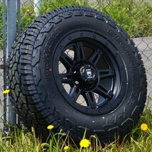 新品 150プラド タコマ FJクルーザー サーフ タイヤホイールセット 4本 YOKOHAMA GEOLANDAR X-AT G016 265/65R17 265/70R17 285/70R17_画像2